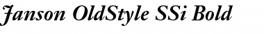 Janson OldStyle SSi Bold Font