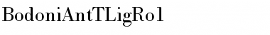 BodoniAntTLigRo1 Regular Font