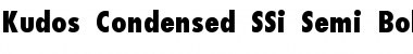 Kudos Condensed SSi Font