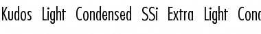 Kudos Light Condensed SSi Font