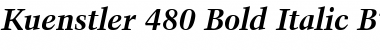 Kuenst480 BT Bold Italic