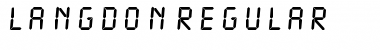 LANGDON Regular Font